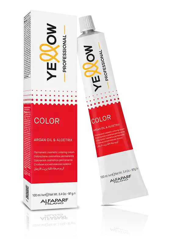 Tintura Yellow 6000 Rojo - Alfaparf Color Permanent 60ml