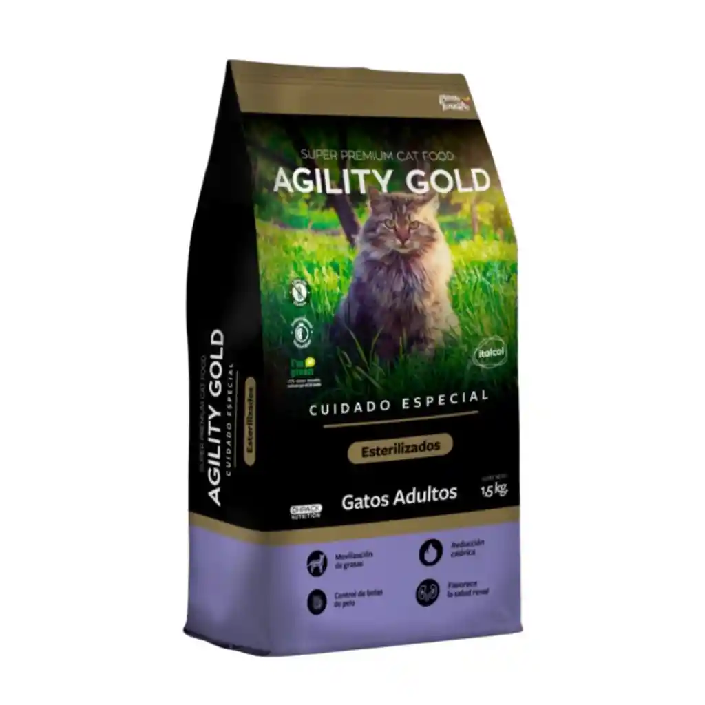 Agility Gold Esterilizados 1.5kg