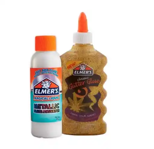 Kit Slime Elmer's Gemas Misteriosas Juguete Plastilina