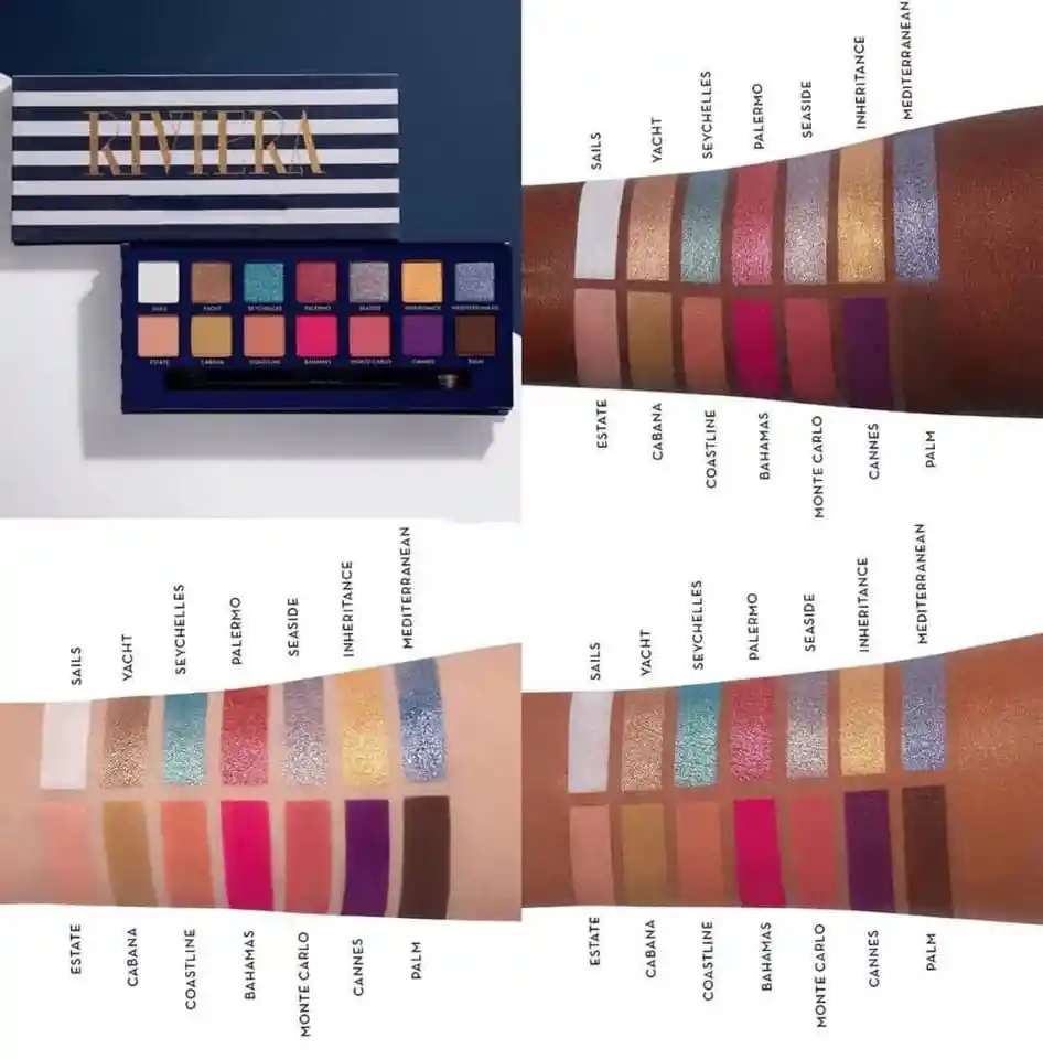 Paleta De Sombras Rivera Anastasia