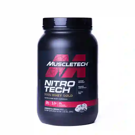 Proteina Nitro Tech 100% Whey Gold