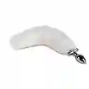 Plug Anal Luminoso Fox Tail White Camtoyz