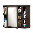 Gabinete Para Baño Con Espejo Wengue