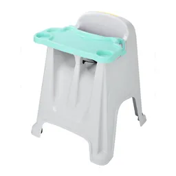 Silla Comedor Para Bebé Gris Hielo Menta