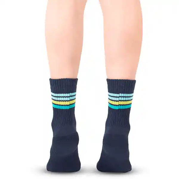 Media Deportiva 3/4 Unisex Mrhappy Pack X 3 Pares