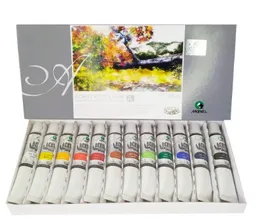 Pinturas Acrílicos Marie´s Tubo Caja X12 Colores De 120ml