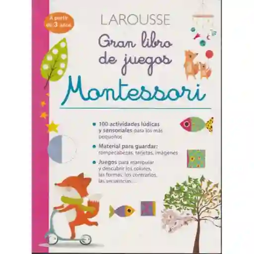Gran Libro De Juegos Montessori