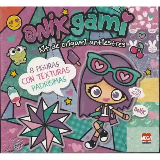 Ónix Gami Kit De Origami Antiestres