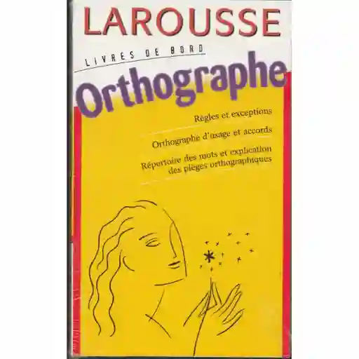 Livre De Bord Orthographe