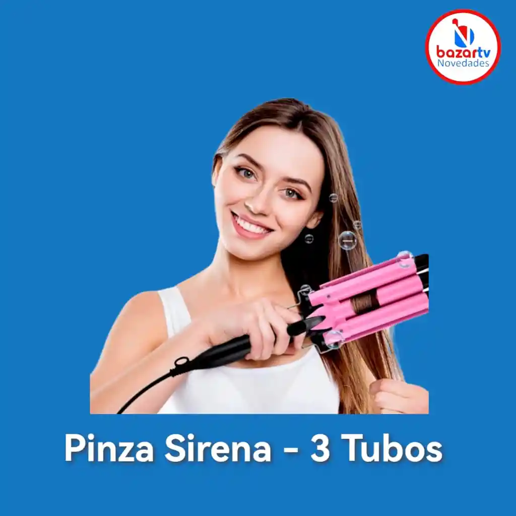 Pinza Sirena 3 Tubos