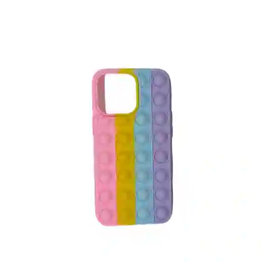 Forro Funda Estuche Pop It Iphone 13 Pro Pastel