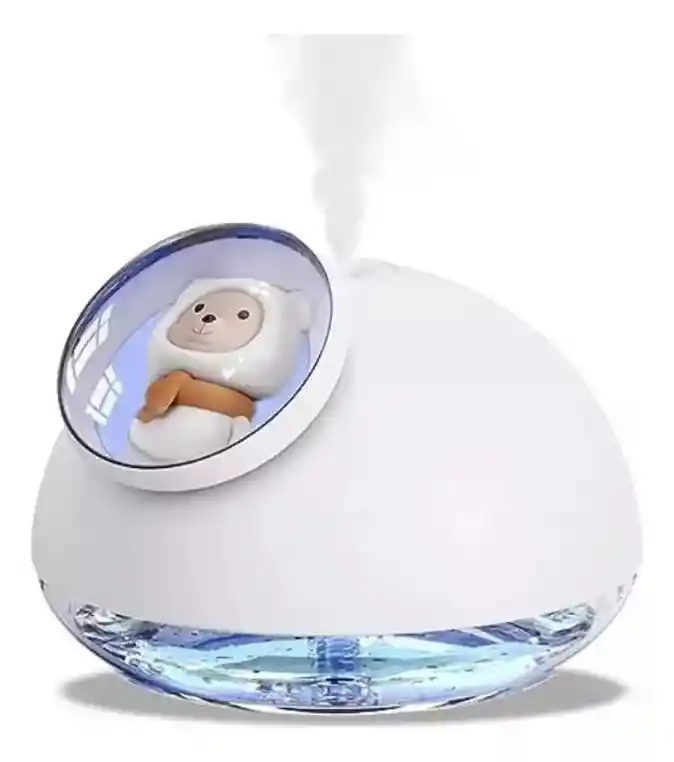   HUMIDIFICADOR  De Oso En Capsula Con Luz 160Ml 