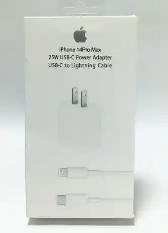 Cargador Apple De 25 W + Cable Tipo C A Iphone: Potencia Y Eficiencia En 30 Minutos Para Iphone