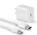 Cargador Apple De 25 W + Cable Tipo C A Iphone: Potencia Y Eficiencia En 30 Minutos Para Iphone