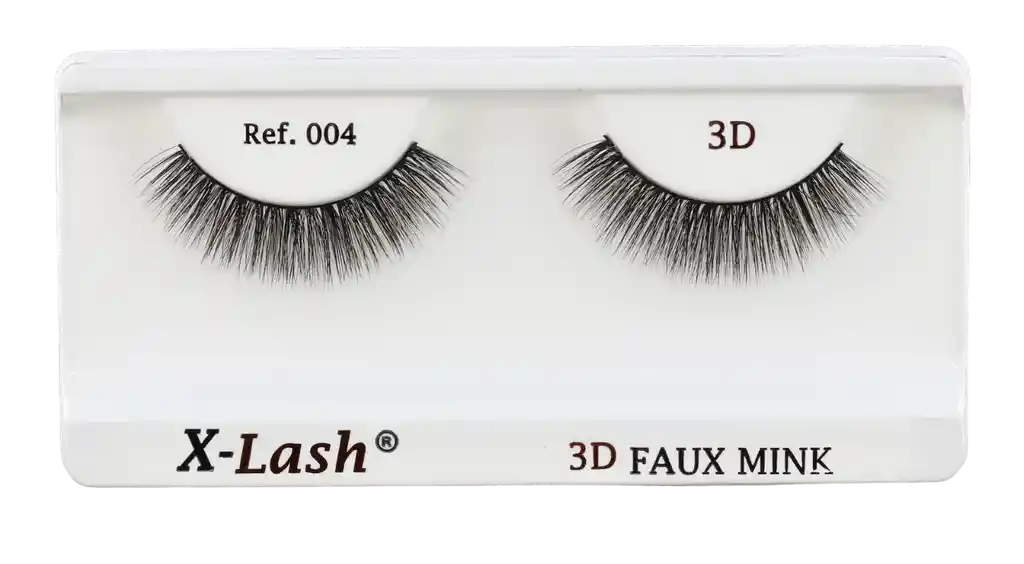 X Lash – 3d Faux Mink Liviana Pestaña Entera Ref. 004 Sakura