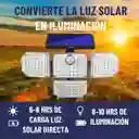 Lampara Solar Led Exterior Maxwell Sensor Movimiento 4 Direcciones