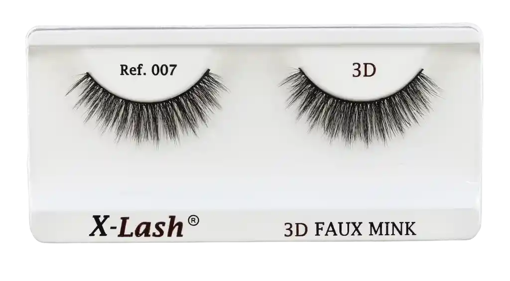 X Lash – 3d Faux Mink Liviana Pestaña Entera Ref. 007 Sakura