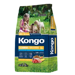 Alimento Kongo Para Cachorro Todas Las Razas Carne, Pollo Y Vegetales X 1.5 Kg