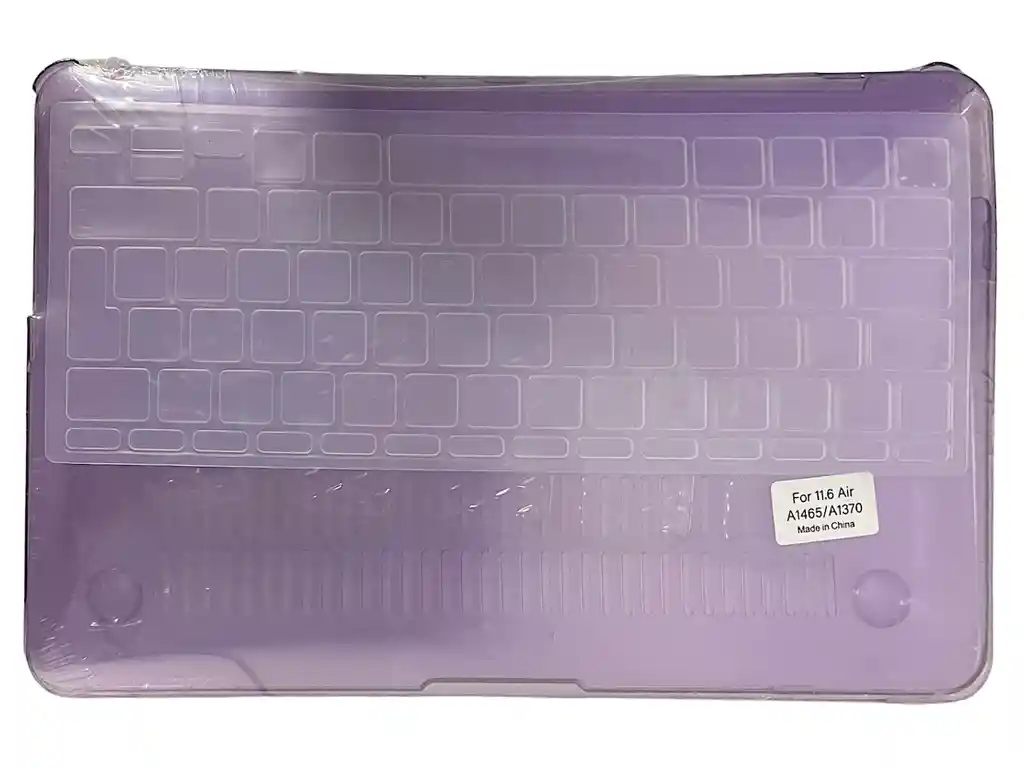 Carcasa / Case + Protector Teclado Macbook Air 11 Español Purple