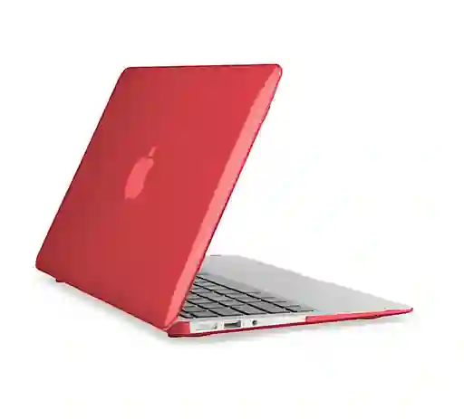 Carcasa / Case + Protector Teclado Macbook Air 11 Español Red