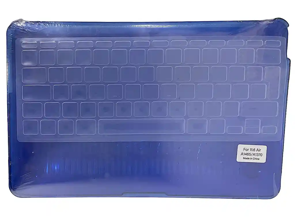 Carcasa / Case + Protector Teclado Macbook Air 11 Español D-blue