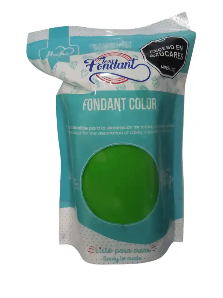  Flexi Fondant  Verde Sugarcraft 