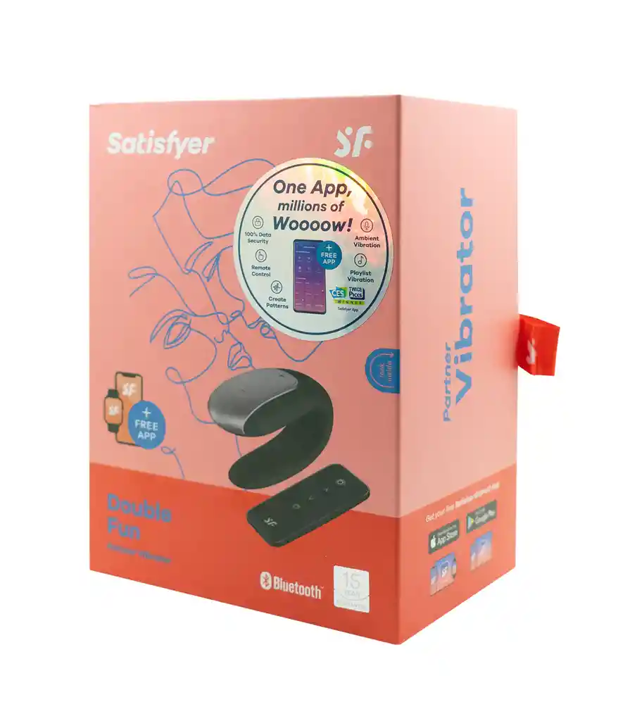   SATISFYER  Double Funblack 