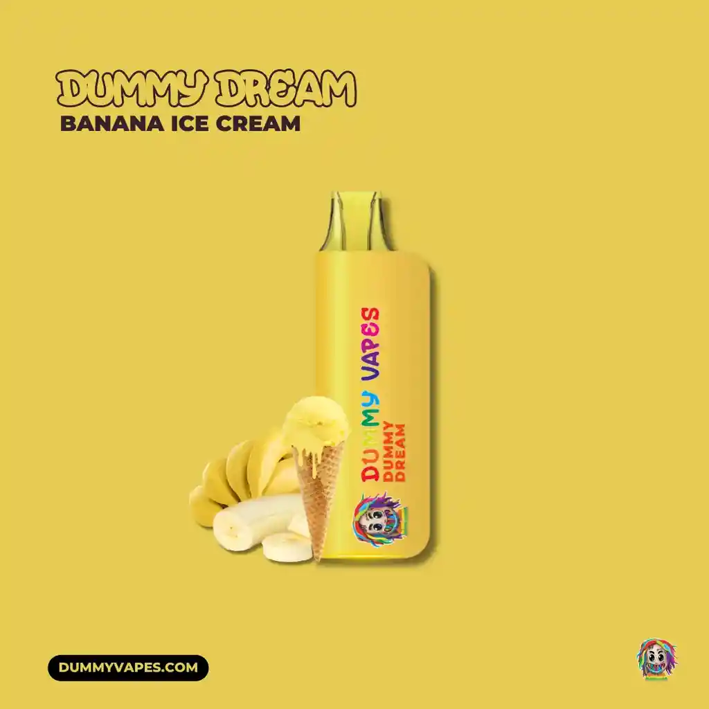 Dummy Vap Banana Ice Cream 8000 Puff