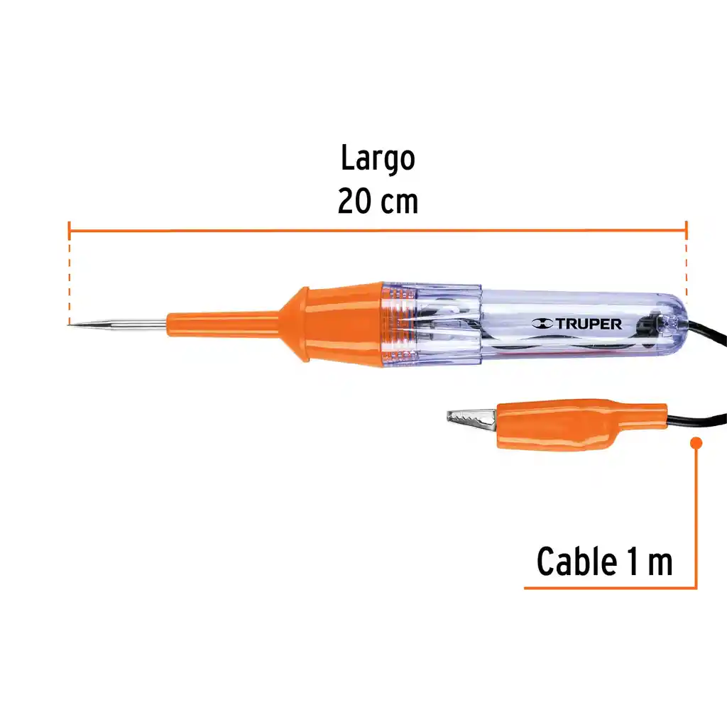 Téster 20 Cm Con Caiman Truper