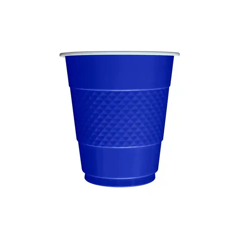 Platos, Vasos Y Tenedores Set Azul