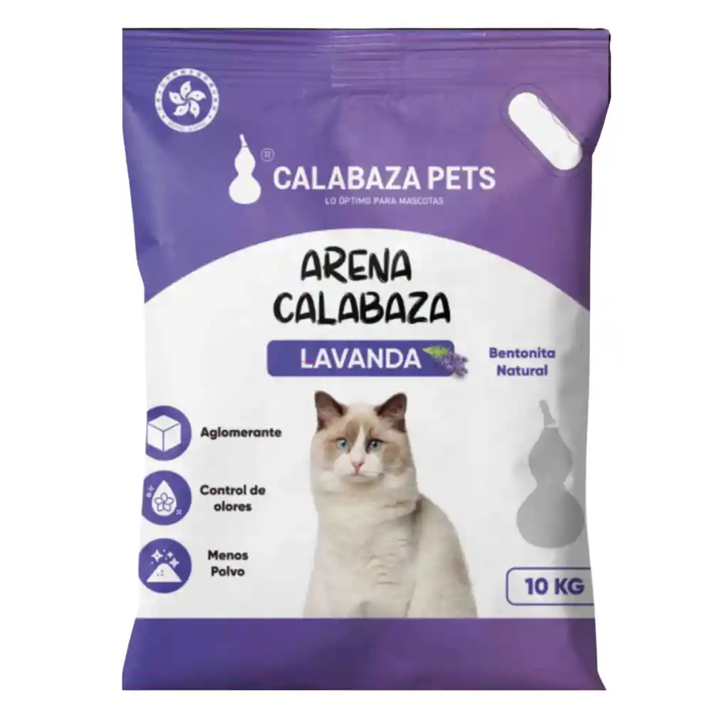 Arena Calabaza Lavanda X 10 Kilos