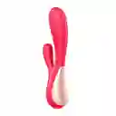   SATISFYER  Mono Flex Rojo Vibrador Doble Con App 