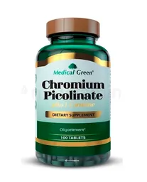 Chromiun Picolinate Medical Green 100 Tabletas