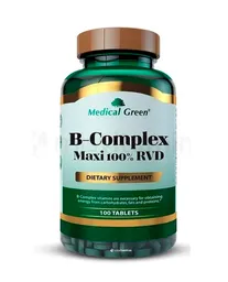  B Complex  Medical Green 100 Tabletas 