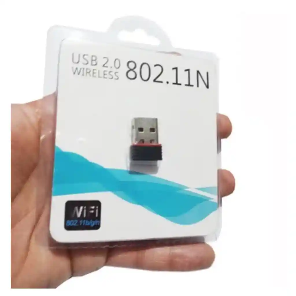 Nano Adaptador Receptor Usb Wifi 300 Mbps 802.11n Pc