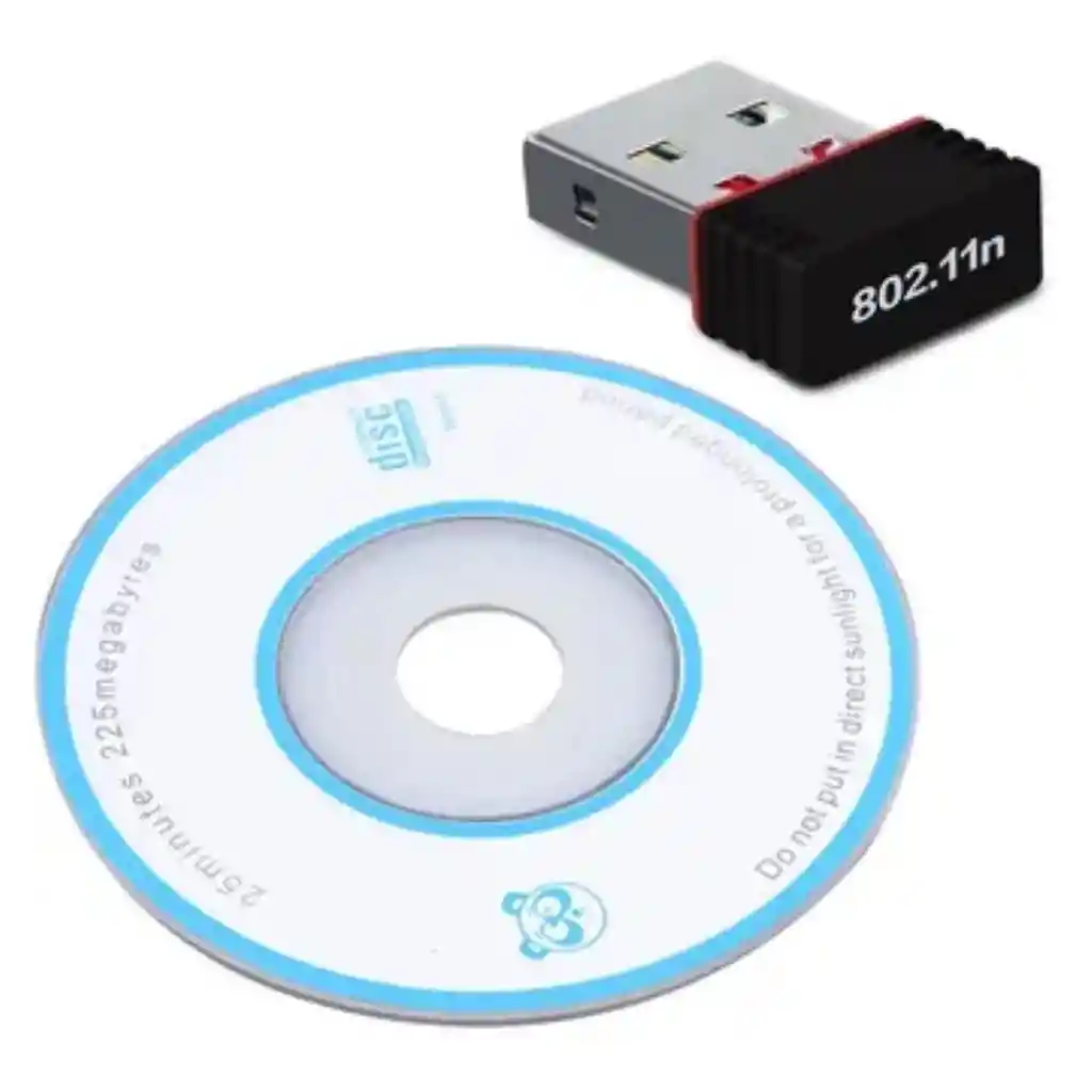 Nano Adaptador Receptor Usb Wifi 300 Mbps 802.11n Pc