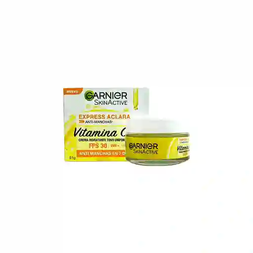 Crema Anti-manchas Express Aclara Vitamina C Garnier Skinactive