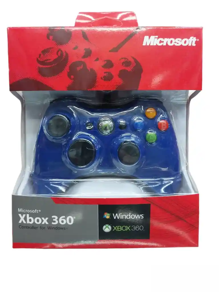Control Azul Joystick Microsoft Xbox 360 Controller For Windows