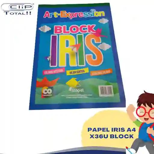 Block Iris 70 Hoja