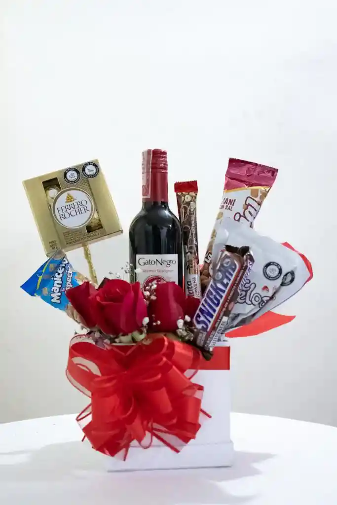 Ancheta Con Vino Y Chocolates