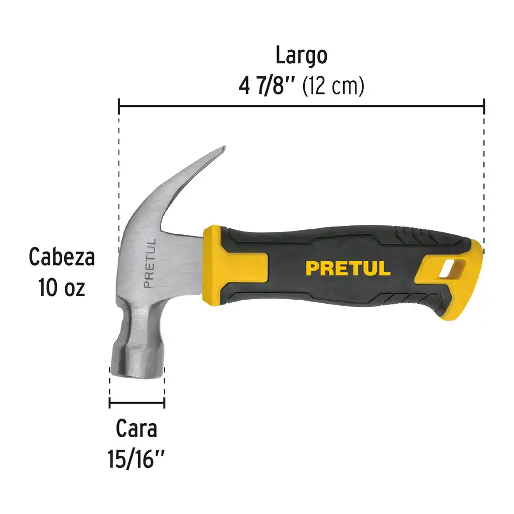 Martillo 10 Oz Pretul