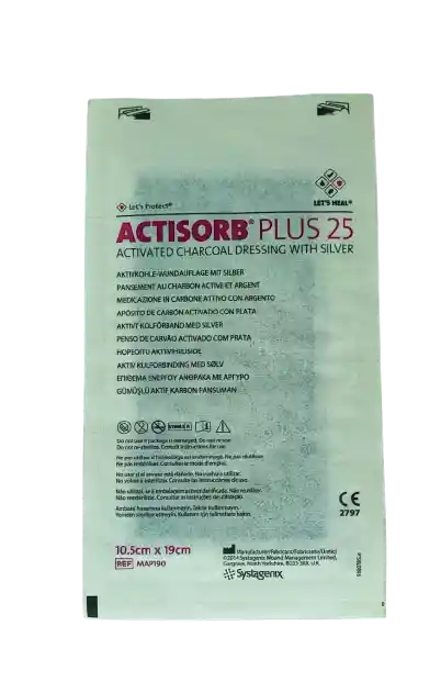 Actisorb Plus 10.5x19 Cms.