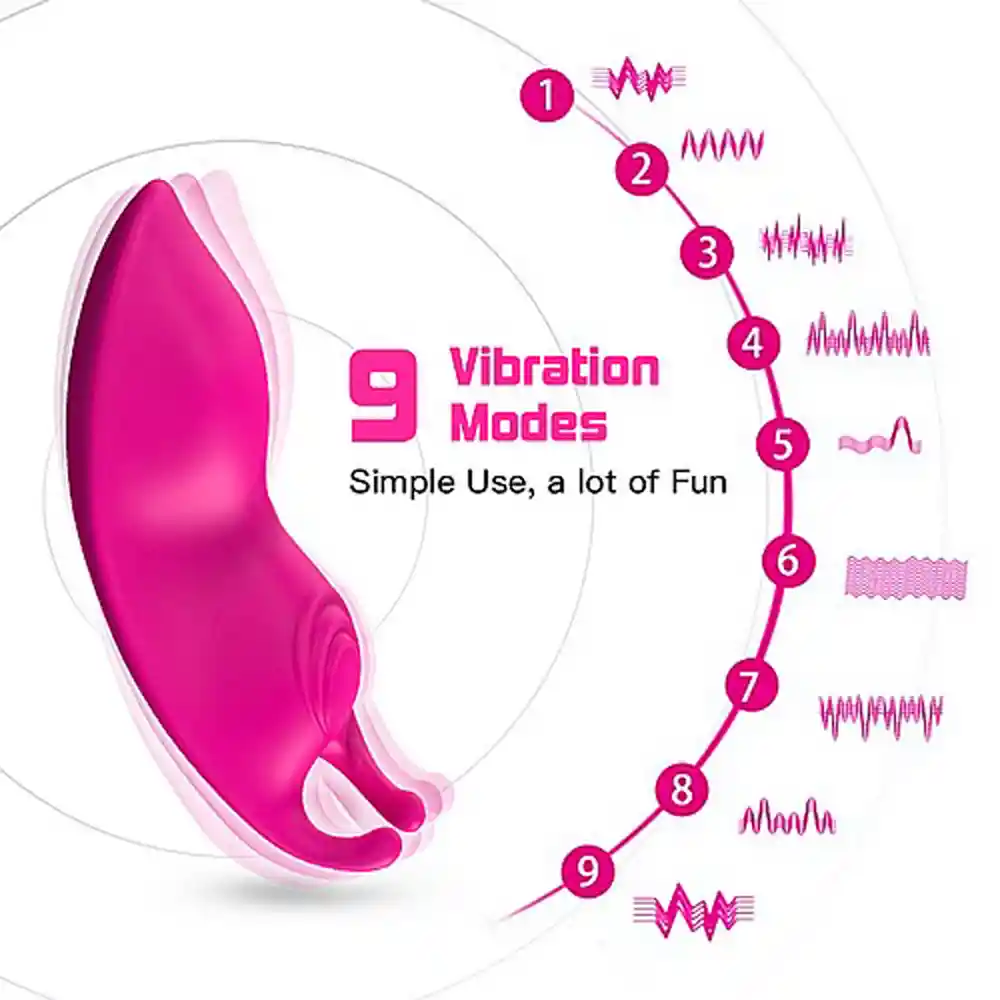 Vibrador Panty Magnético Control Remoto