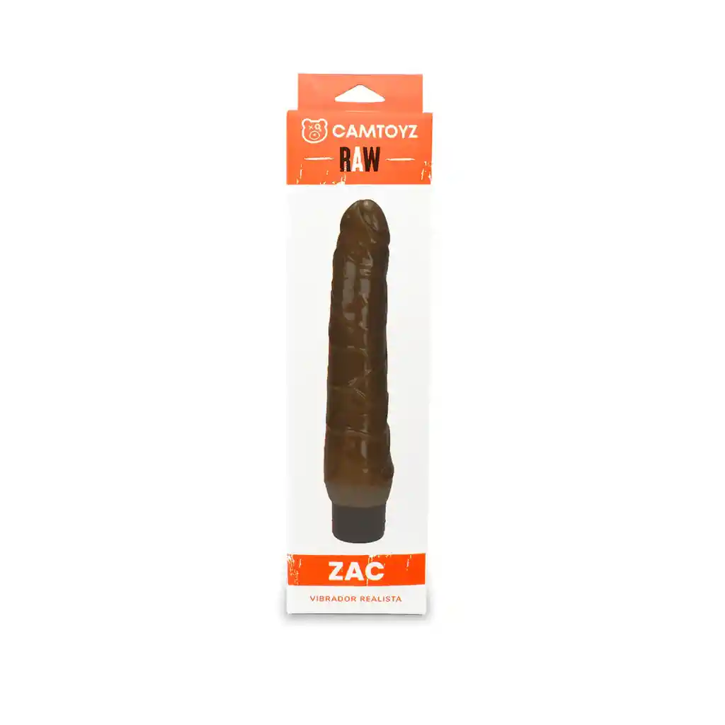 Vibrador Realista Zac 24 Cm