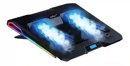 Base Refrigerante De 2 Ventiladores Rgb Unitec A3