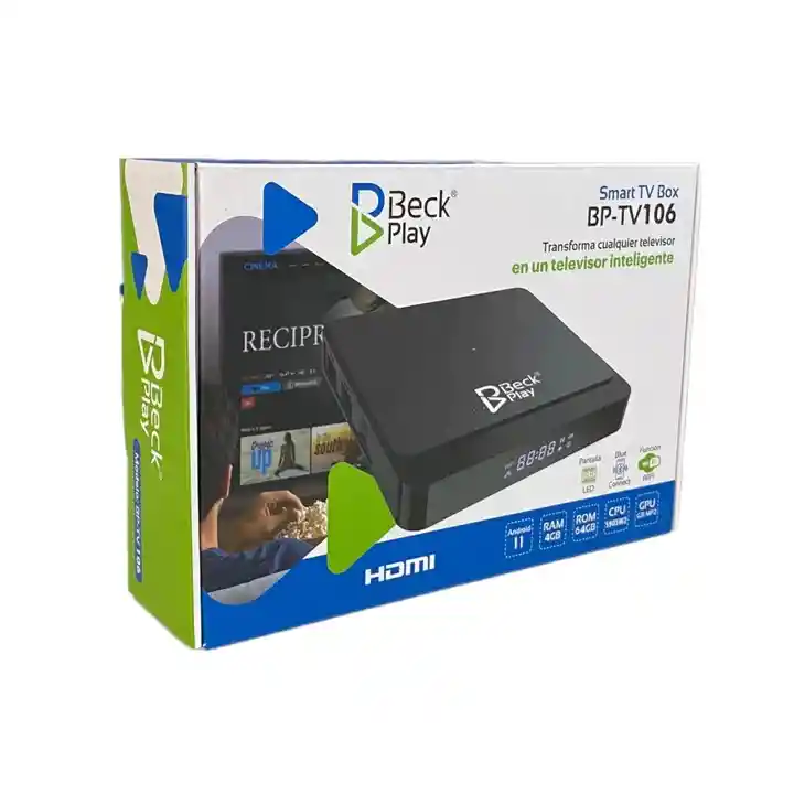 Convertidor Smart Tv Box Bp-tv106 Beck Play