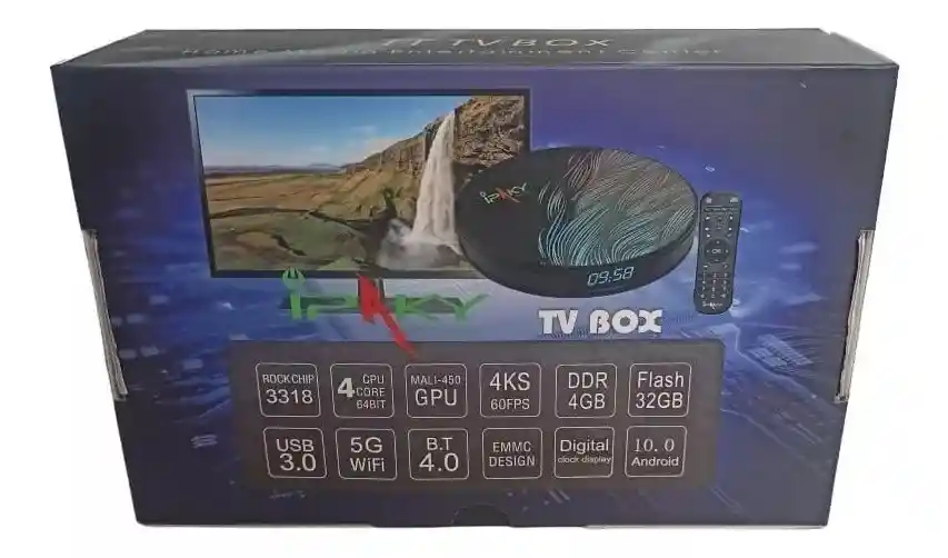 Tv Box Ipaky Tv Android 10 4 Gb 32 Gb Smart Tv 6k Wifi