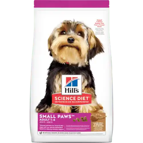   Hills  Science Diet Adult Small Paws  Adulto Raza Pequena Y Miniatura 