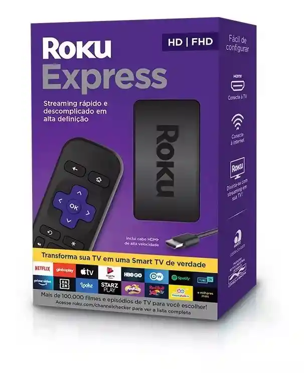 Roku Express 4k Estándar Hd Control De Voz