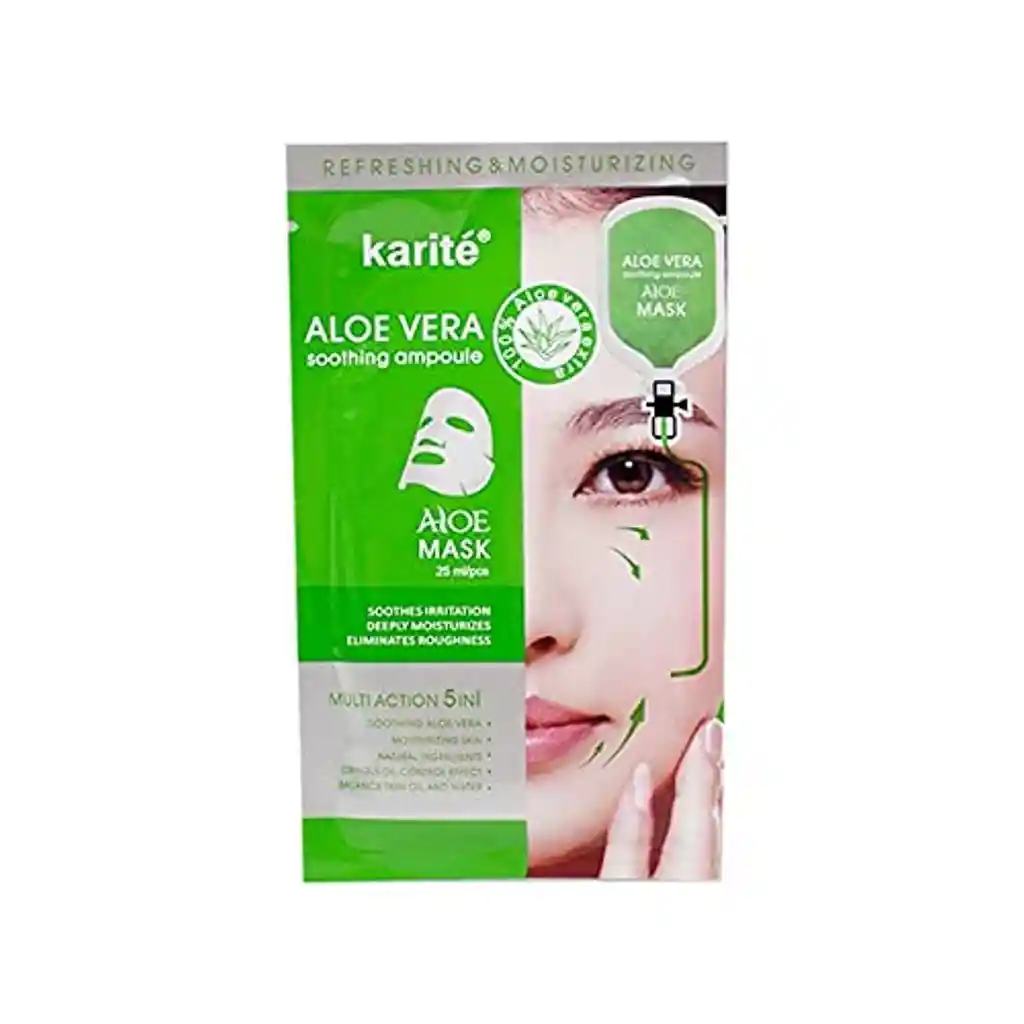  Mascarilla En Velo Aloe Vera  Karite  